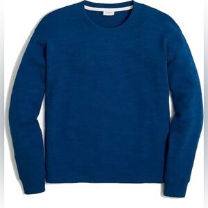 J Crew lightweight J crew crew neck sweatshirt in seaport blue